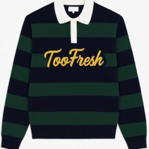 tf too fresh varsity sweatshirt
