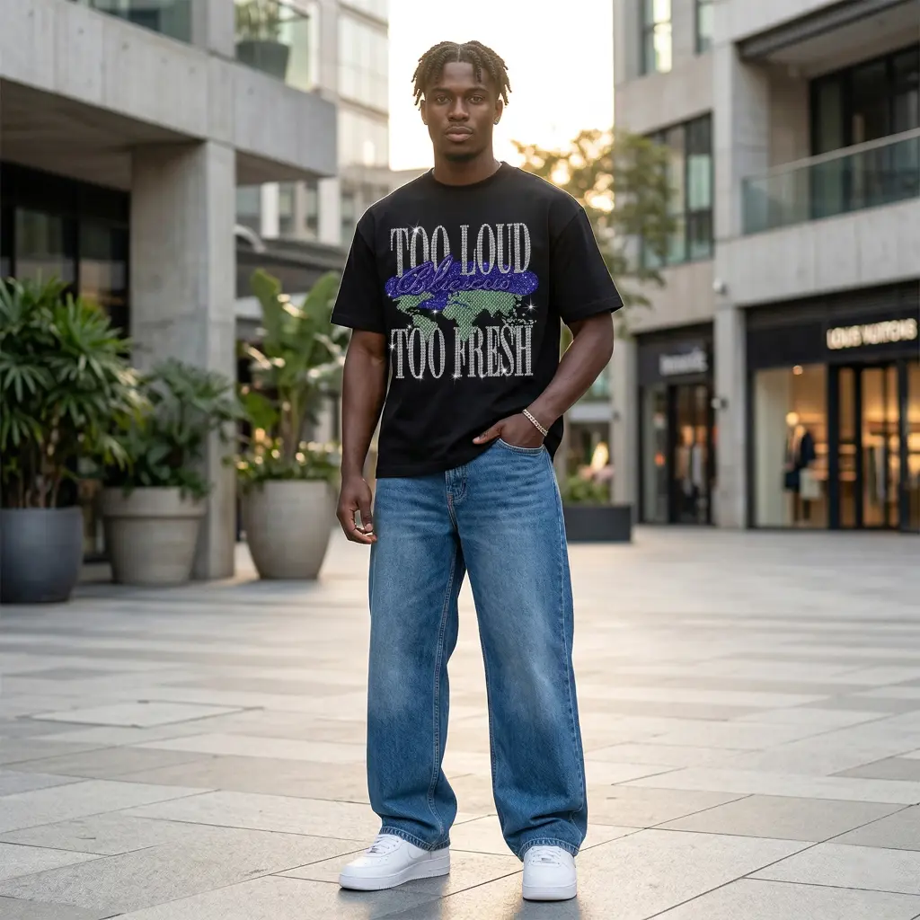 tf too loud too fresh luxe tee