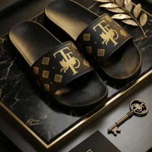 tf luxe diamond vision slides silver (copy)
