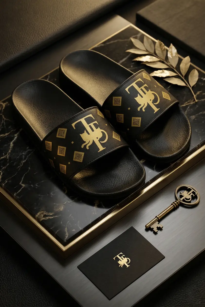 tf luxe diamond vision slides silver (copy)